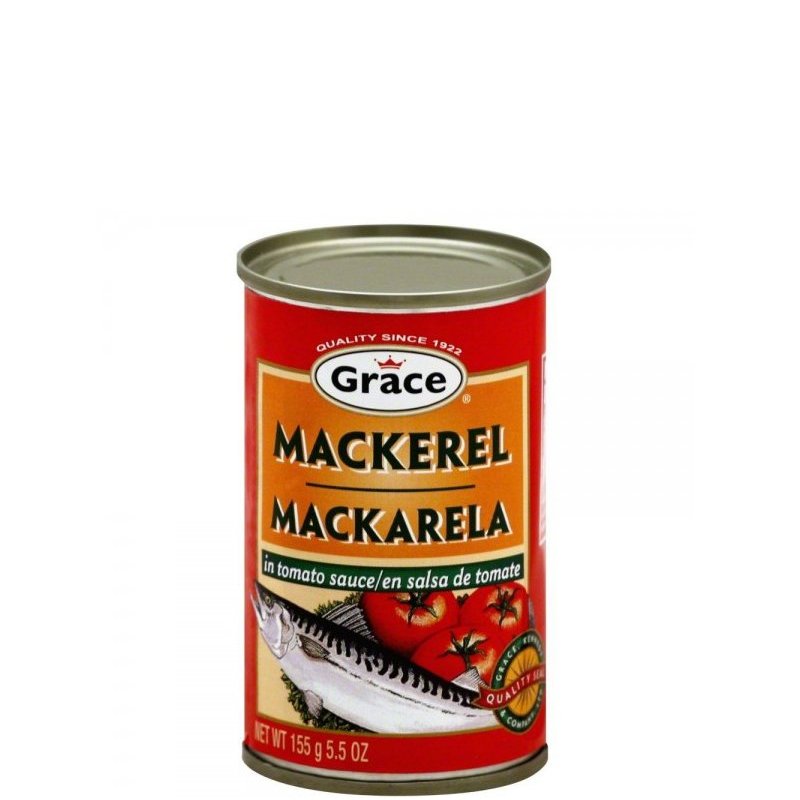 Grace Mackerel Hot & Spicy Tomato Sauce 156g (2 tokens)