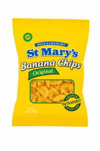 St Mary's Banana Chips Original 30g (1 token)