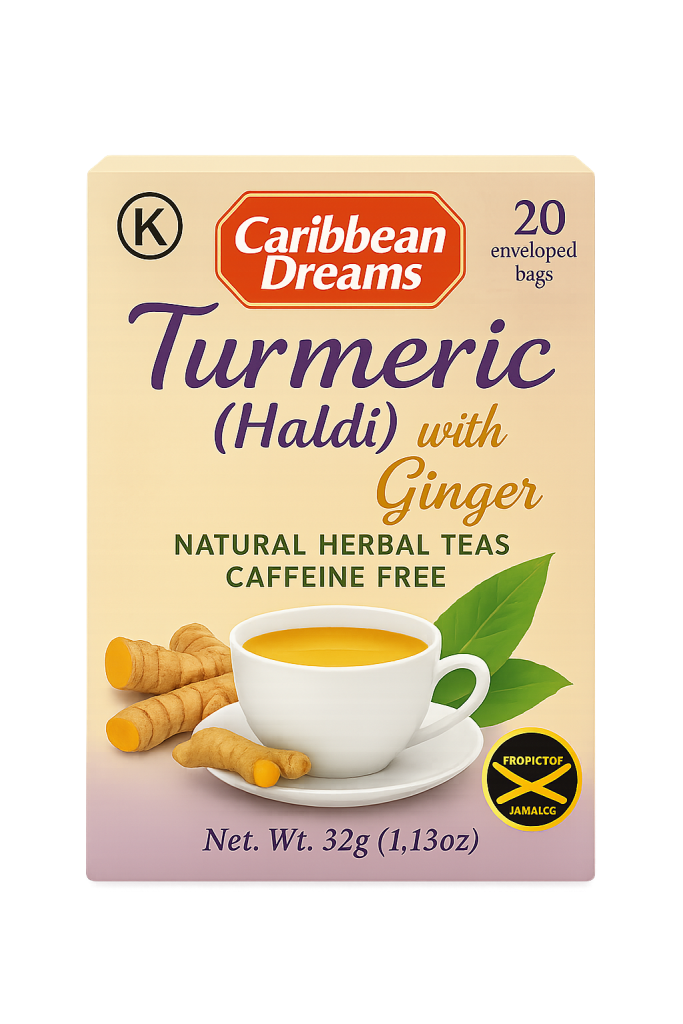 Caribbean Dreams Ginger-Turmeric 20 bags (1 token)