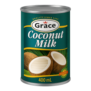 Grace Coconut Milk 400ml (3 tokens)