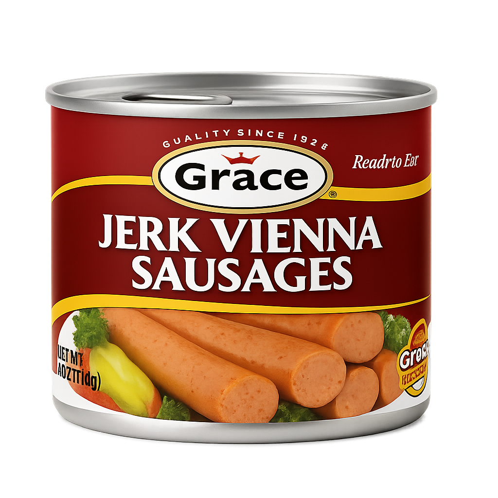 Grace Jerk Vienna Sausages - 200g (4 tokens)