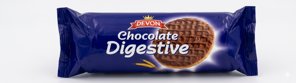 Devon Chocolate Digestive 190g (3 tokens)