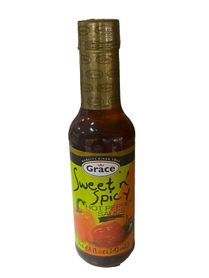 Grace Sweet N Spicy Hot Pepper 142ml (2 tokens)
