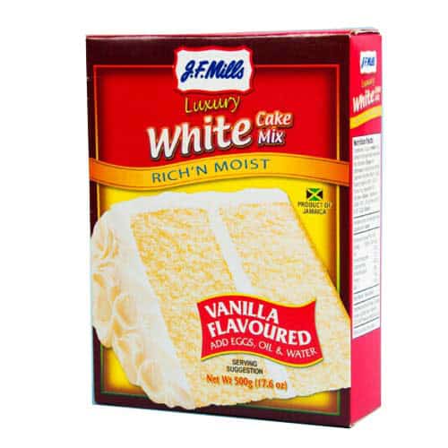 JF Mills White Cake Mix 500g (4 tokens)