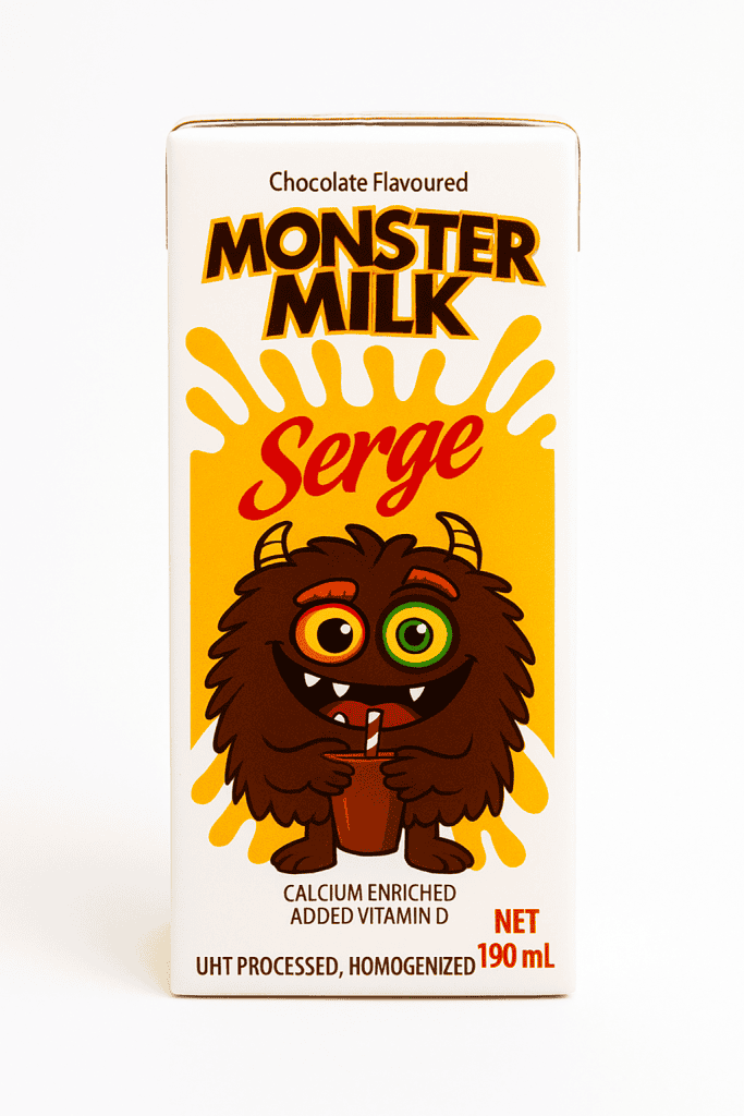 Serge Monster Milk Chocolate 190ml (3 tokens)