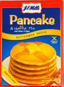 J.F. Mills Pancake & Waffle Mix  (3 tokens)