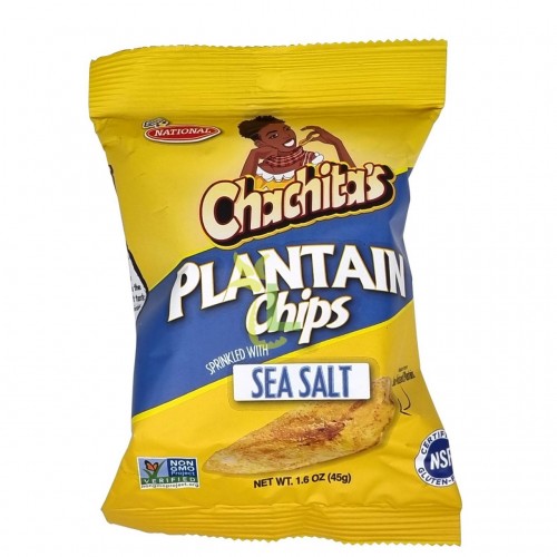 National Plantain Chips Sea Salt 45g (1 tokens)