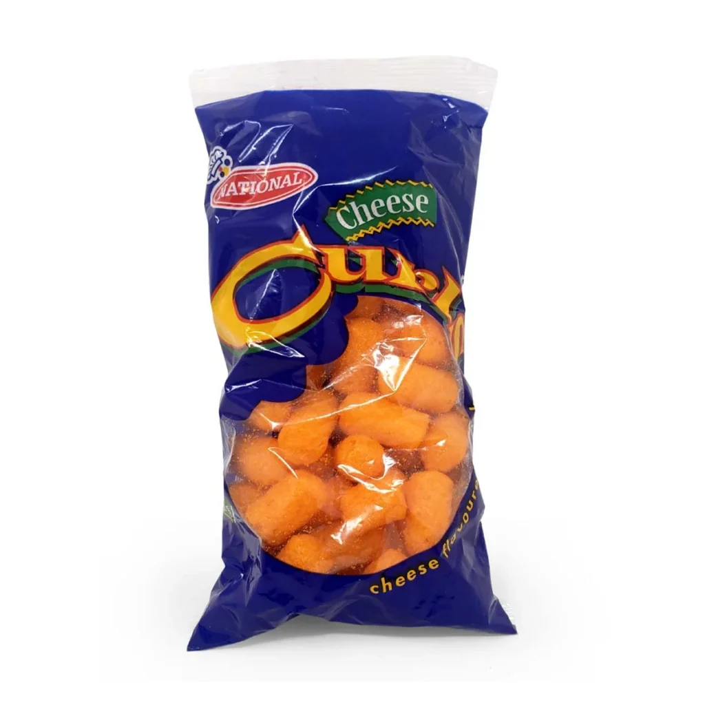 National Cheese Curls 30g (1 token)