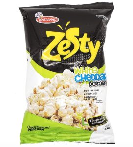 National Popcorn Zesty Cheese 90g (1 tokens)