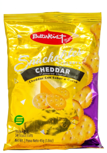 Butterkist Snackables Crackers Cheddar 45g (1 token)