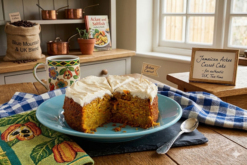 Jamaican Ackee Carrot Cake: The Recipe Nobody Expects