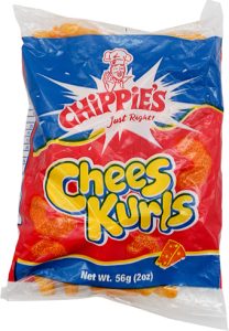Chippies Cheese Kurl Large 50g (Twin Pack)