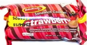 Butterkist Strawberry Cream Cookies 55g (Twin Pack)