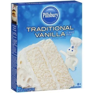 Pillsbury French Vanilla Cake Mix 15oz