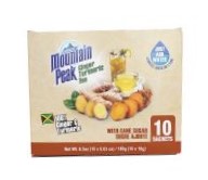 Mountain Peak Ginger & Turmeric 10ct