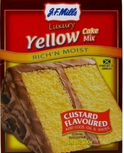 J.f. Mills Lux Yellow Cake Mix 500g