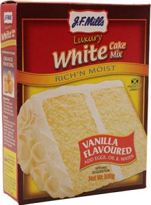 J.f. Mills White Cake Mix 500g