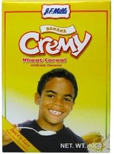 J.f. Mills Creamy Wh/cer Banana 400g