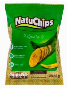 Natuchips Green Plantain Chips 33g
