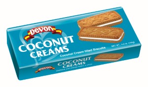 Devon Coconut Cream Biscuit 140g