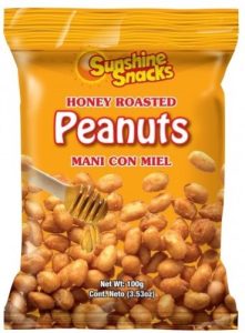 Sunshine Snacks Honey Roast Peanut 100g