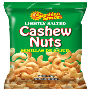 Sunshine Snacks Cashew Nuts 100g