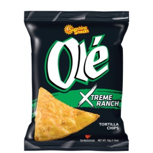 Sunshine Snacks Ole Xtreme Ranch 43g (Twin Pack)