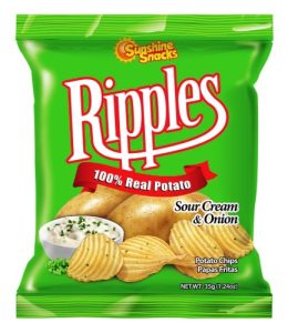 Ripples Potato Chips Sour Cream & Onion