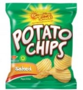 Sunshin Snack P-chps Reg 13g (Twin Pack)