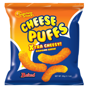 Sunshine Snacks Cheese Puffs 30g (Twin Pack)