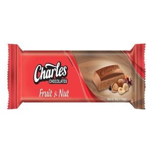 Charles Fruit Nut Chocolate 50g