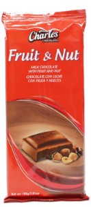 Charles Fruit & Nut Chocolate 108g