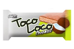 Charles Toco Loco Coconut Chocolate 32g (Twin Pack)