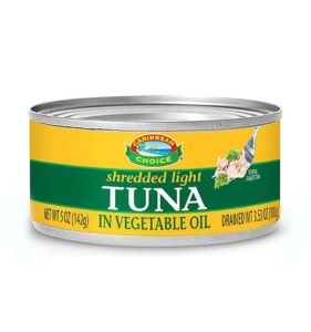 Caribbean Choice Shredded Tuna Wtr 142g