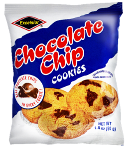 Excelsior Choc Chip Cookie 50g (Twin Pack)
