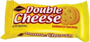 Excelsior Double Cheese Sandwich 26g (Twin Pack)