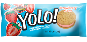 Excelsior Yolo Strawberry Cream Cookie S (Twin Pack)