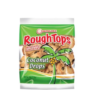 Bermudez Rough Tops Coconut Drops 50g (Twin Pack)