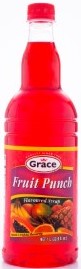 Grace Fruit Punch Syrup 1lt