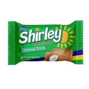 Wibisco Shirley Coconut Biscuit 37g (Twin Pack)
