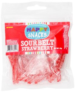 Happy Snacks Sourbelt Strawberry 67g