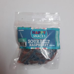 Happy Snacks Sourbelt Raspberry 67g