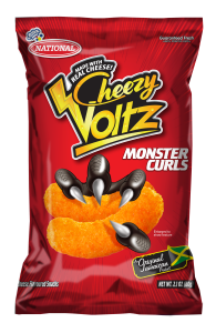 National Cheesy Voltz Monster Curls 60g