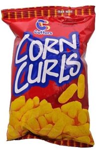 Cutters Corn Curls 60g (Twin Pack)