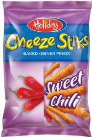 Holiday Cheese Sweet Chilli Stiks 38g (Twin Pack)