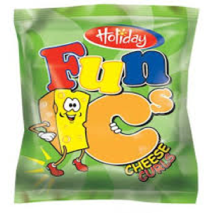 Holiday Fun-c Cheese Curl 25g (Twin Pack)