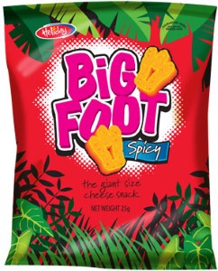 Holiday Big Foot Hot & Spicy 25g (Twin Pack)