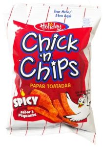 Holiday Chick N Chips Spicy 25g (Twin Pack)