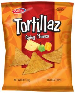 Holiday Tortillaz Spicy Cheese 40g (Twin Pack)