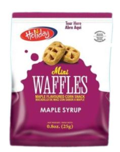 Holiday Mini Waffles 25g (Twin Pack)